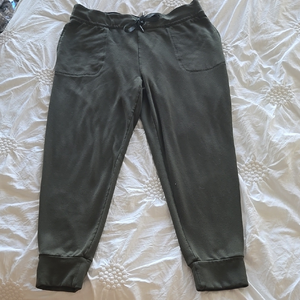 Olive Green Jogger Pants